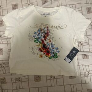 Ed Hardy Kids Graphic T-Shirt - White